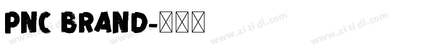 PNC Brand字体转换